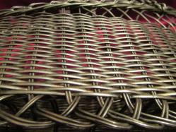 ŞARAPLIK SERVİS ASKISI.ÇOK ENDER OLDUKÇA YAŞLI EL İŞİ TEL ÖRME SANATININ ZİRVESİ NEFİS BİR OBJE 491