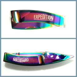 OMENİV'DEN RENKLİ ÇELİK ÇAKI PARA KLİPSİ LİRA DOLAR EURO KLİPSİ BIÇAK ANAHTARLIK KEMER OUTDOOR KAMP