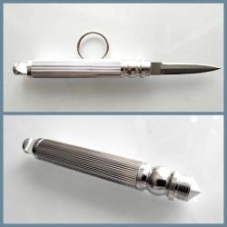 OMENİV'DEN ACİL DURUM CAM KIRICI AÇACAK KAPAKLI ÇAKI BIÇAK AV BALIK OLTA KAMP OUTDOOR ANAHTARLIK TEK