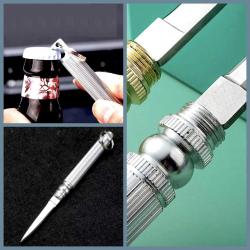 OMENİV'DEN ACİL DURUM CAM KIRICI AÇACAK KAPAKLI ÇAKI BIÇAK AV BALIK OLTA KAMP OUTDOOR ANAHTARLIK TEK