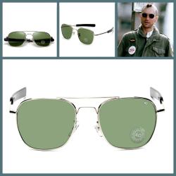 OMENİV'DEN KROM ÇERÇEVE DÜZ SAP 80LER STİL TAXi DRiVER PİLOT GÜNEŞ GÖZLÜĞÜ AO GÖZLÜK