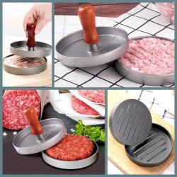 OMENİV'DEN DÖKÜM HAMBURGER PRES PRESS HAMBURGER KÖFTE KALIBI 3 HAMBURGER PARASINA KENDİN YAP!