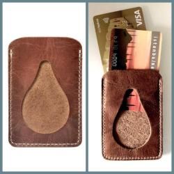 OMENİV'DEN GERÇEK DERİ EL YAPIMI MANYETİK KARTLIK CÜZDAN İSTANBUL AKILLI KART KREDİ KARTLIK VİNTAGE TASARIM