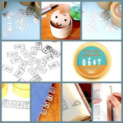 OMENİV'DEN 20 ADET ÇELİK ATAÇ KLİPS DOĞA ORMAN TEMALI SÜPER