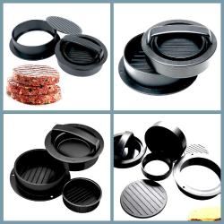 OMENİV'DEN İÇİ DOLGULU HAMBURGER İÇİN HAMBURGER PRES PRESS HAMBURGER KÖFTE KALIBI SÜPER!