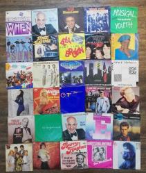 250 ADET YABANCI 45 LİK PLAK