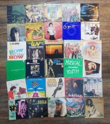 250 ADET YABANCI 45 LİK PLAK