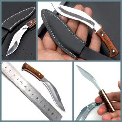 OMENİV'DEN MİNYATÜR MİNİ BIÇAK ÇAKI KILIFLI PRATİK 13CM SÜPER YARDIMCI