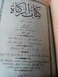 Kitâbu't-Tahâreİstanbul 1324,  4 cilt bir arada