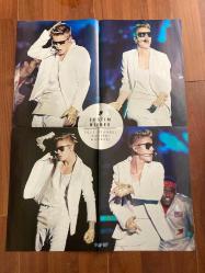 Justin Bieber 2013 İstanbul Konseri Hatırası & Iron Maiden / 42cm x 56cm Poster