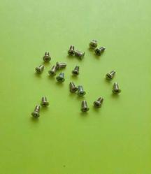 20 adet 3mm Havşa Vida - Metalik Beyaz - M3x5mm - Çıkma Temiz - 20 Adet