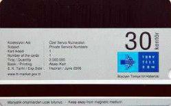 Ücretsiz Kargo - N-383 Özel Servis Numaraları - Temiz - Koleksiyonluk Kullanılmış Telekart