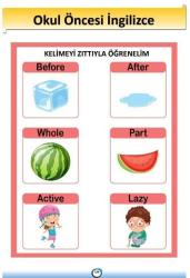 Okul Öncesi İngilizce Eğitim Seti (PDF Kitap)