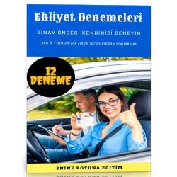 Ehliyet Denemeleri (12 Deneme)