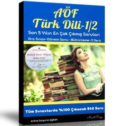 AÖF Türk Dili 1-2 (Çıkmış ve Çıkacak Sorular)