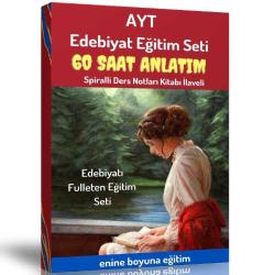 AYT Edebiyat Görüntülü Eğitim Seti (60 Saat Anlatım)