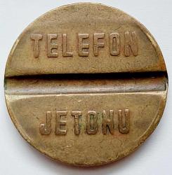 PTT TELEFON JETONU, ORİJİNAL, ORTA BOY
