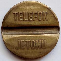 PTT TELEFON JETONU, ORİJİNAL, KÜÇÜK BOY