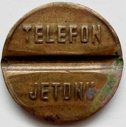 PTT TELEFON JETONU, ORİJİNAL, ORTA BOY