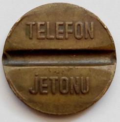 PTT TELEFON JETONU, ORİJİNAL, KÜÇÜK BOY