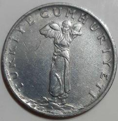 25 KURUŞ, 1967 ÇÇT+ (Ters)