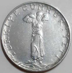 25 KURUŞ, 1967 ÇÇT+ (Düz)