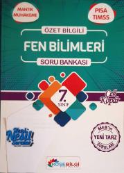 KÖŞEBİLGİ YAYINLARI, 7. SINIF FEN BİLİMLERİ SORU BANKASI