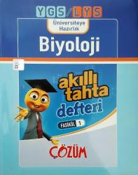 ÇÖZÜM YAYINLARI, YGS-LYS BİYOLOJİ AKILLI TAHTA DEFTERİ FASİKÜL 1