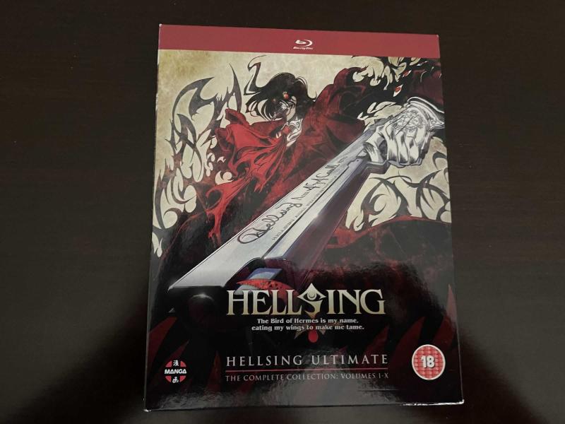 Hellsing Ultimate The Complete Collection Volumes I - X 5 Disc BOX