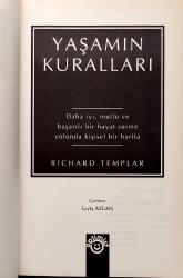 YAŞAMIN KURALLARI daha İyi, mutlu ve başarılı bir hayat sürme yolunda kişisel bir harita