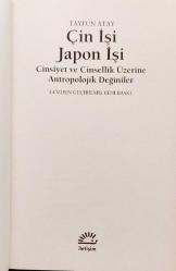 ÇİN İŞİ JAPON İŞİ Cinsiyet ve Cinsellik Üzerine Antropolojik Değiniler