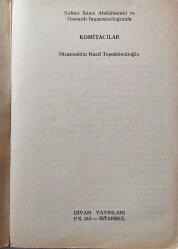 SULTAN 2. ABDÜLHAMİD ve OSMANLI İMPARATORLUĞUNDA KOMİTACILAR (1978 BASKI)