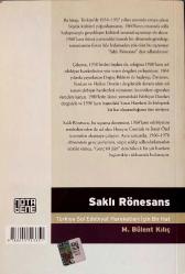 SAKLI RÖNESANS Türkiye Sol Edebiyat Hareketleri İçin Bir Hat