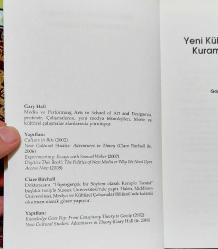 YENİ KÜLTÜREL ÇALIŞMALAR, KURAMSAL SERÜVENLER