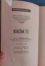 SOVYET YÖNETİMİNİN ÖRGÜTLENMESİ (1990 BASKI)