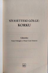 SİYASETTEKİ GÖLGE: KORKU