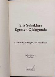 ŞİİR SOKAKLARA EGEMEN OLDUĞUNDA 