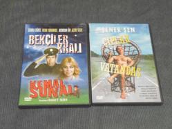 Efemera - KEMAL SUNAL-BEKÇİLER KRALI & ŞENER ŞEN-ÇIPLAK VATANDAŞ- 2 DVD FİLM BİRDEN ORJİNAL TEMİZ DVD FİLMLER - kitantik - kitaLog