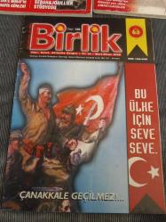 ATLAS TARİH+TARİH DERGİSİ+BİRLİK DERGİSİ 3 DERGİ BİRDEN TEMİZ KONDİSYONDA DERGİLER