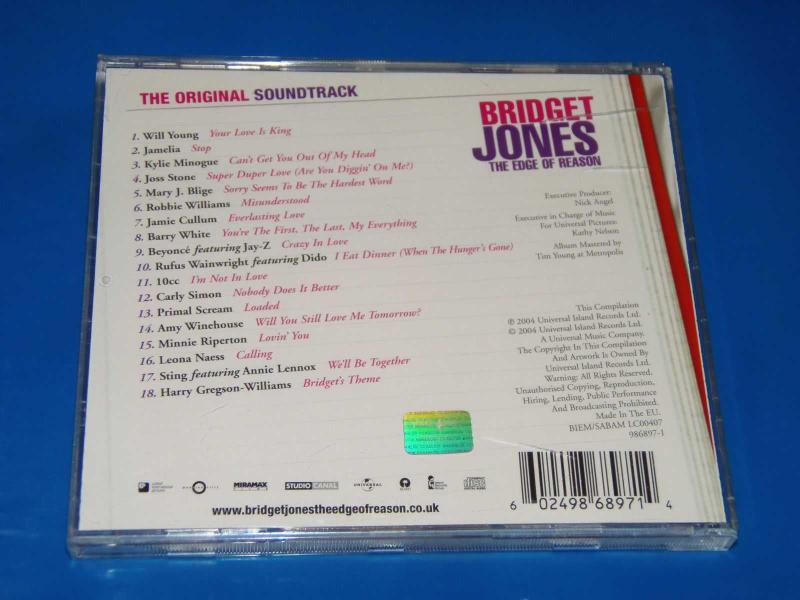 Bridget Jones: The Edge of Reason Original Soundtrack