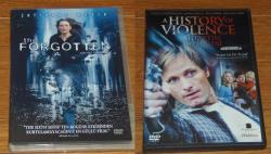 ŞİDDETİN TARİHÇESİ ve THE FORGETTEN(GİZEMLİ PARÇALAR)-ORJ VE TÜRKÇE DİL ALTYAZI- ORJİNAL DVD