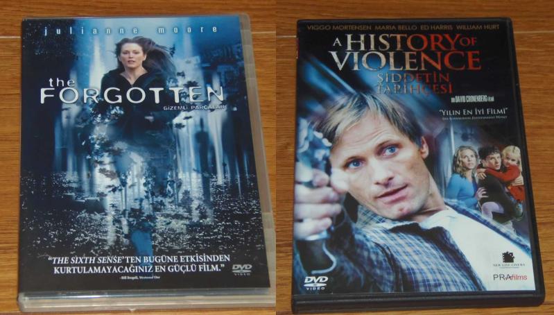 ŞİDDETİN TARİHÇESİ ve THE FORGETTEN(GİZEMLİ PARÇALAR)-ORJ VE