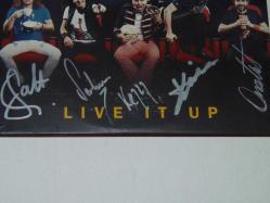 YÜKSEK SADAKAT-LIVE IT UP-CD+DVD(GRUP ÜYELERİ TARAFINDAN İMZALANMIŞ NADİR CD)2011 DÖNEM BASKISI 1 MÜZİK CD 1 DVD