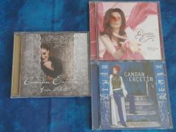 CANDAN ERÇETİN-MELEK-AMAN DOKTOR-REMİX-3 MÜZİK CD Sİ BİRARADA -DÖNEM BASKISI ORJİNAL MÜZİK CD'Sİ