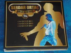SERDAR ORTAÇ GOLD REMIXES 3 CD BİRARADA-GOLD 2007-2009 ve 2011-- -DÖNEM BASKISI ORJİNAL MÜZİK CD'Sİ