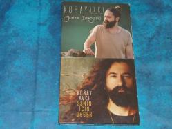 KORAY AVCI-SONRA DERSİN Kİ-SENİN İÇİN DEĞER-2 ADET ORJİNAL MÜZİK CD'Sİ
