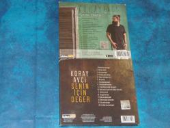 KORAY AVCI-SONRA DERSİN Kİ-SENİN İÇİN DEĞER-2 ADET ORJİNAL MÜZİK CD'Sİ