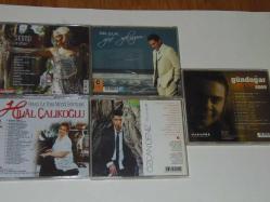 ÖZCAN DENİZ-HİLAL ÇALIKOĞLU-SELÇUK-GÜNDOĞAR 2009-SERAP CAN- 5 cd birden orjinal ve temiz cd ler