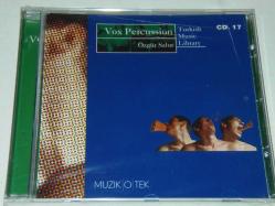 Efemera - VOX PERCUSSION ÖZGÜR SALUR-TURKISH MUSIC LIBRARY CD.17-AÇILMAMIŞ SIFIR AMBALAJINDA --DÖNEM BASKISI MÜZİK CD'Sİ - kitantik - kitaLog