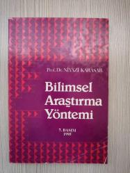 BİLİMSEL ARAŞTIRMA YÖNTEMİ-PROF.DR. NİYAZİ KARASAR